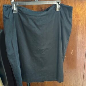 Covington Black Pencil Skirt